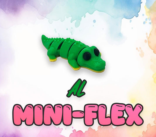 Articulated Flex Toys, 3D Printed Mini Creatures, Fun Desk Accessory