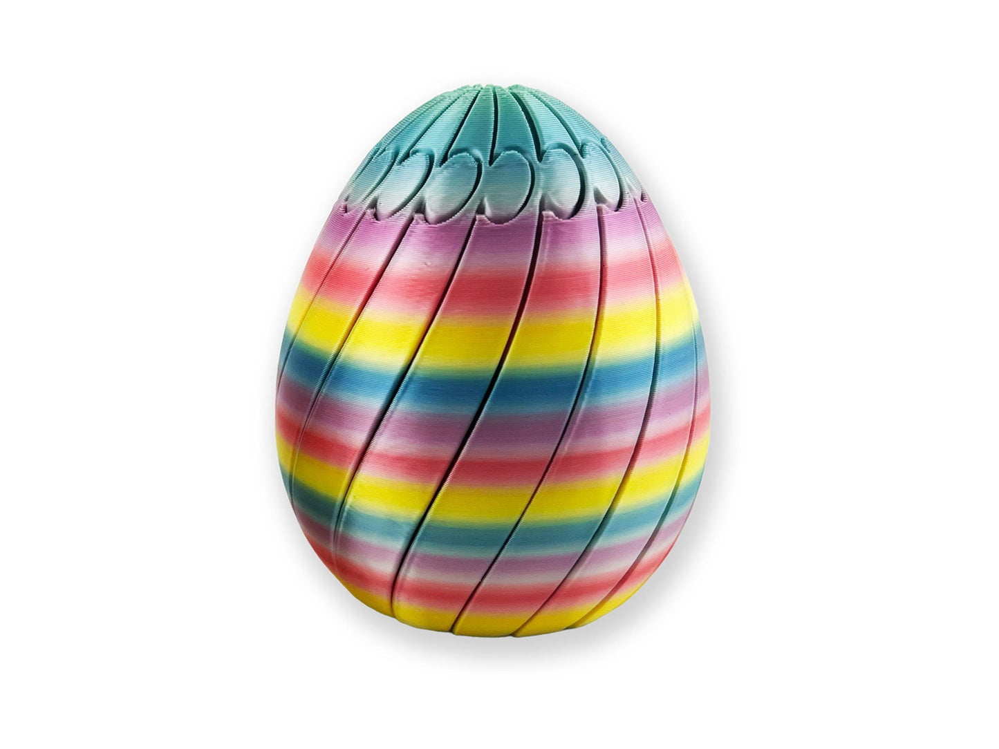 Fidget Eggs, Rainbow Variations, Vibriant Colors, Sensory Toys, Great Gifts, 3D Printed.