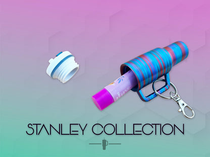 Stanley Chapstick Holder, Multiple Colors, Key Chain, Great Gifts, 3D Printed.