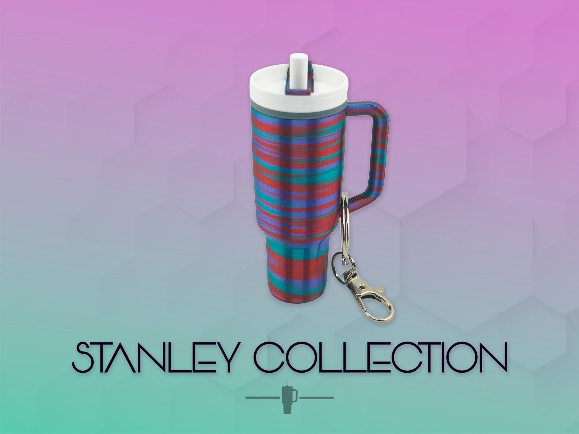 Stanley Chapstick Holder, Multiple Colors, Key Chain, Great Gifts, 3D Printed.
