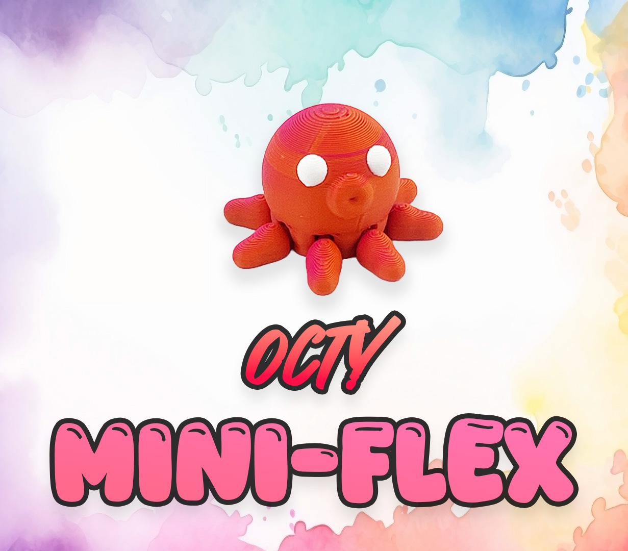 Articulated Flex Toys, 3D Printed Mini Creatures, Fun Desk Accessory