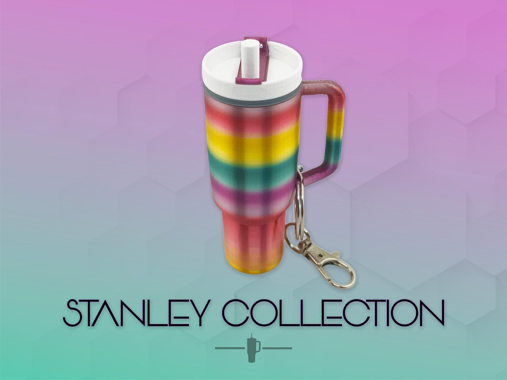 Stanley Chapstick Holder, Multiple Colors, Key Chain, Great Gifts, 3D Printed.