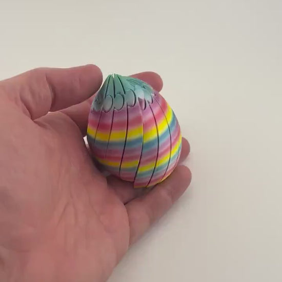 Fidget Eggs, Rainbow Variations, Vibriant Colors, Sensory Toys, Great Gifts, 3D Printed.