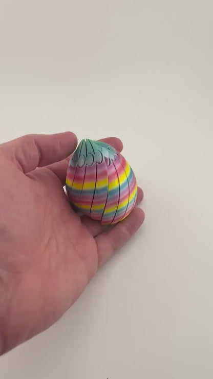 Fidget Eggs, Rainbow Variations, Vibriant Colors, Sensory Toys, Great Gifts, 3D Printed.